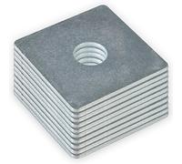 50 mm x 12 m cuadrado arandelas - Pack de 10