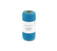 50 MOHAIR SHADES de Katia, ovillos de 20 gramos y 200 metros. (56 - Azul cyan)