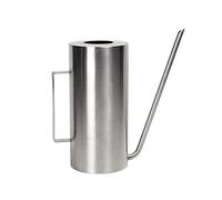 50 onzas/1. Regadera de plantas de interior de 5 litros de acero inoxidable con boquilla larga descubierta, maceta de riego bonsái, mini regadera para plantas de interior y exterior, jardín y flores