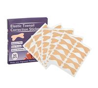 50 Parches de Corrección de Uñas Encarnadas, Adhesivo de Corrección de Uñas de los Pies Transpirable Elástico con Buena Adherencia, Tiras Correctoras de Uñas Encarnadas Profesionales para Aliviar la R
