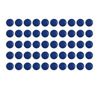 50 parches de goma azul con cable para neumáticos de 45 mm de diámetro, kit de hongos para coche, camión, motocicleta, sin cámara, herramientas de reparación de pinchazos de neumáticos