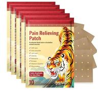 50 parches musculares de 7 x 10 cm, transpirables, para cuello, espalda y articulaciones, tiritas flexibles para deportes, uso diario y tensión muscular