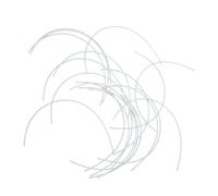 50 Pares Aros de Acero para Sujetadores DIY, Talla 48 | Metal Blanco, Compatibilidad Multi Talla, para Copas y Bras, Confección Lencería, Repuesto