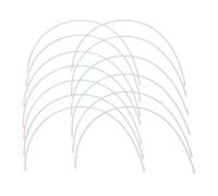 50 Pares Aros Metálicos, Repuesto DIY Talla 48, Blanco | Accesorio de Ropa Interior, Soporte Mejorado y Cambio Sencillo, para Copas y Sujetadores