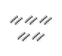 50 PCS 9,7mm x 7mm 2 Pin MIC Capsula Electret Condensador Minifono