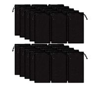 50 Pcs gafas de paño de microfibra estuche de gafas de sol Bolsa de almacenamiento de suave, para gafas, artículos pequeños para ahorrar espacio,Viene con 2 piezas de paño de limpieza