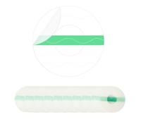 50 Pcs Parches Adhesivos para Freestyle Libre Sensores, Parches Sensor Freestyle Libre 2 y 3, Resistentes al Agua y, Ideal para Uso Diario (50 PcsTransparent green)