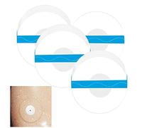 50 Pcs Parches Freestyle Libre, Parches Resistentes Agua Transparente Sensor Parches,Tiritas Redondas, Kinesiotape, para Freestyle Libre 1 2 & 3, dura Hasta 14 Días