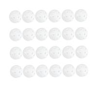 50 Pcs Pelota De Golf Bolas De Práctica De Golf De Golf De Espuma De Practica De Golf Entrenamiento Interior Hueco Poroso Exterior El Plastico Pelota Voladora