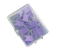 50 Pcs Push Pins Flag Decorative Pushpins Colorful Poster Pin Thumb Tacks For Map Cork Boards Office Supplies Colorful Push Flag Poster Thumb Tacks For Map Photos