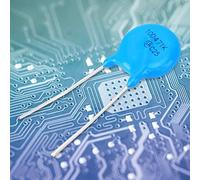 50 pcs Varistores 470 V, Varistor Diámetro 10 mm 10D471K 10K471 Enchufe Directo Componente Electrónico Varistors MOV Línea Discos Varistores, para Fuente de Alimentación Resistencia/Equipo Industrial