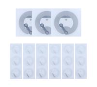 50 pegatinas NFC NFC Tag Sticker Ntag216, pegatinas NFC, reutilizables, programables, memoria de 888 bytes para Apple iPhone, iOS, Android Apps para dispositivos compatibles con NFC