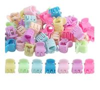 50 Pieza Pinzas Pequeñas Para el Cabello, Pinzas Pequeñas Pelo, Mini Clips para el Cabello, Accesorios de Cabello para Mujere, Clips de Cabello Pequeños para Niñas y Mujeres (Multicolor)