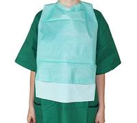 50 Pieza una Sola Vez Baberos Comedor para Adulto y Infantil Babero - Tamaño 64cm x 36cm medi-inn