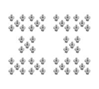 50 Piezas 1/4 Pulgada Macho A Trípode Adaptador Tornillo Roscado Metal Convertidor para Cámara Réflex Digital,Trípode,Plataforma de Hombro,Jaula
