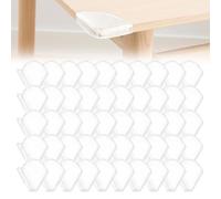 50 Piezas 3cm Protector Esquinas Bebe Esquineras Protectoras Bebe Protectores Esquinas Bebes para Esquinas Kit Seguridad Bebes Hogar, Autoadhesivo Protege Esquinas Bebe para Muebles (Transparente)