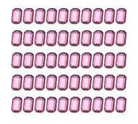 50 piezas 3D joyas brillantes cristales diamantes decorativos anillos pendientes