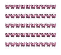 50 piezas 3D joyas brillantes cristales diamantes decorativos anillos pendientes