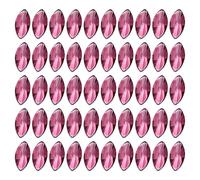 50 piezas 3D joyas brillantes cristales diamantes decorativos anillos pendientes