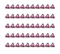 50 piezas 3D joyas brillantes cristales diamantes decorativos anillos pendientes