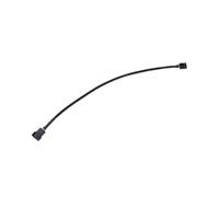 50 Piezas 4 Pines PWM Extensión de Ventilador Cable de Alimentación Conector Caso Macho A Hembra Cables Extensibles Compatibles con Ventilador de 4