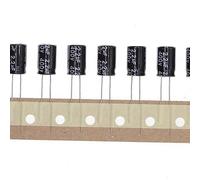 50 Piezas 400V 2.2UF Condensador electrolítico de aluminio enchufable 8x12 8 * 12mm