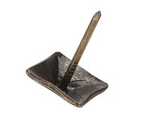 50 Piezas alfileres Antiguos de Cabeza Cuadrada, Puerta de tapicería Clavo Cian Bronce Hierro chincheta Clavo Caja de Caja Antigua sofá sofá Tachuela Decorativa Clavo Cuadrado uñas 12-19mm(14x20mm)