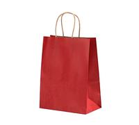 50 Piezas Bolsas Kraft, Bolsas Kraft Bolsa de Regalo de Compras para Fiestas Infantiles Boda Navidad Cumpleaños Ceremonias de Graduación Aniversarios Baby Shower Bautizo-3-21x11x27cm(8x4x11in)