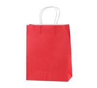 50 Piezas Bolsas Kraft, Bolsas Kraft Bolsa de Regalo de Compras para Fiestas Infantiles Boda Navidad Cumpleaños Ceremonias de Graduación Aniversarios Baby Shower Bautizo-12-21x11x27cm(8x4x11in)