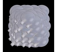 50 piezas de 42 mm para juguetes chirriantes para mascotas, repuesto de bolas chirriantes para mascotas, fabricante de ruido para juguetes, juguetes para perros, aburrimiento indestructible, perros