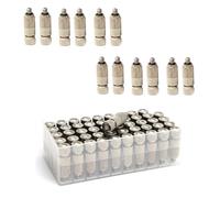 50 piezas de accesorios for tuberías riego por aspersión con boquilla pulverización 0,1 MM ~,8
