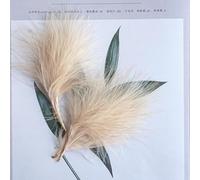 50 piezas de atrapasueños, ramillete de plumas, aretes, tocado, colorido, pavo, decoración de terciopelo vascular, amarillo claro [caqui]