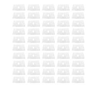 50 Piezas de Barrera de Reanimación Cardiopulmonar, Escudos de Cara de RCP Desechables, Capacitación de Primeros Auxilios Aislamiento de Respiración Artificial Entrenador de