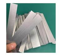 50 Piezas De Chapa De Hierro Galvanizado De 0,3 Mm De Espesor, Placa De Hierro Pequeña Plegable Antioxidante, Procesamiento Artesanal.(150mmX15mm)