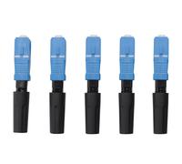50 piezas de conector rápido de fibra óptica Sc Upc integrado Ftth conector rápido de fibra óptica monomodo Sc adaptador de montaje en campo
