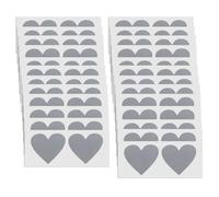 50 Piezas De Corazón En Forma Corazón La Pegatina Los Secretos En Del Código Código Portada Mensaje Mensaje Boda Álbumes Personalizados