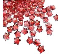 50 Piezas De Cuentas Estrellas Acrílicas Cuentas Espaciadoras Estrellas Coloridas Accesorios Joyería Artesanal Sueltos Suministros Para Hacer Joyas Sueltas Accesorios Horquilla