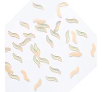 50 piezas de diamantes de imitación para decoración de uñas con gotas de agua 3D brillantes para decoración de uñas