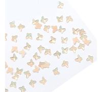 50 piezas de diamantes de imitación para decoración de uñas con gotas de agua 3D brillantes para decoración de uñas