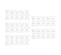 50 piezas de esmalte de uñas de gel de colores, estante de exhibición de tarjetas, práctica de entrenamiento, barra de exhibición en forma de oso, herramienta de manicura, soporte de exhibición de