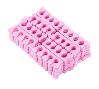 50 piezas de espuma suave EVA Finger Toe Separator separador separador de herramientas de manicura y pedicura para arte de uñas