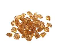50 piezas de gemas acrílicas transparentes para jarrones de hielo, centro de mesa para rellenar jarrones, mesa, boda, exhibición, piedras escalonadas al aire libre para niños (M, talla única)