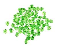 50 piezas de gemas acrílicas transparentes para jarrones de hielo, centro de mesa para rellenar jarrones, mesa, boda, exhibición, piedras escalonadas para niños al aire libre (L, talla única)