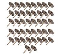 50 Piezas de Tachuelas de tapicería engrosadas, alfileres para Clavos de Muebles, molduras Decorativas de Cabeza de Clavo para Muebles(16 * 20mm)