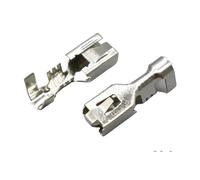 50 Piezas de terminales de Conector automotriz Serie 6.3, terminales de Alta Corriente, Conectores DJ6221-6.3C