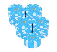 50 Piezas Fichas de Bingo Abs Números para Aprender a Contar | Plástico Abs, Diseño Impresión Numérica, Juegos de Matemáticas y Evento de Bingo, Piezas Redondas