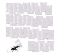 50 piezas Filtros de carbón activado, Filtros de agua de carbón activado, Repuesto de agua activa, Filtro de carbón para destilador de agua, adecuadas para filtración de agua y electrodomésticos.