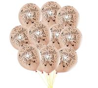 50 Piezas Globos de Látex para Graduación 12 Pulgadas 2,8g | Decoración para Fiestas Escolares y Celebración, Reutilizables, sin Cinta, Juego de Látex en Colores Color Aleatorio