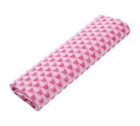 50 Piezas Hojas de Papel Encerado Corazones 25x24cm Rosa | Papel Antiadherente, Resistente a Grasa y Humedad, para Snack y Sándwich