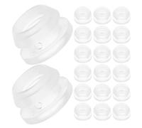 50 Piezas Junta de Válvula de Riego 16mm de Silicona | Arandela para Conexiones de Bypass, Resistente Intemperie, para Tuberías y Grifos en Jardines